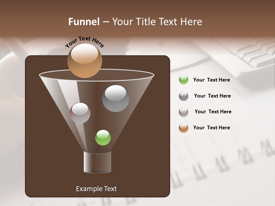 A Person Writing On A Piece Of Paper With A Pen PowerPoint Template