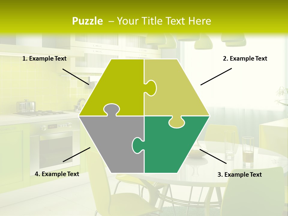 Heavy Truck Engine Isolated PowerPoint Template