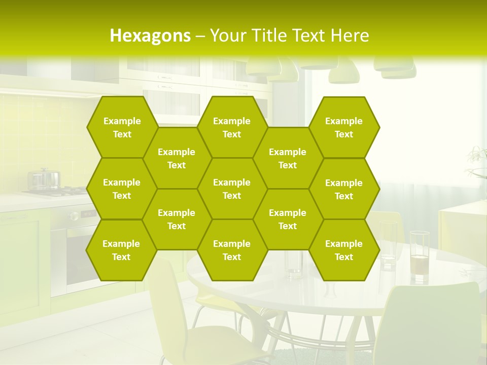 Heavy Truck Engine Isolated PowerPoint Template