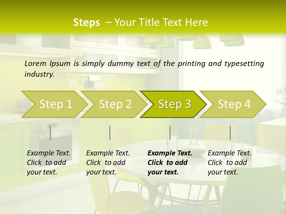 Heavy Truck Engine Isolated PowerPoint Template