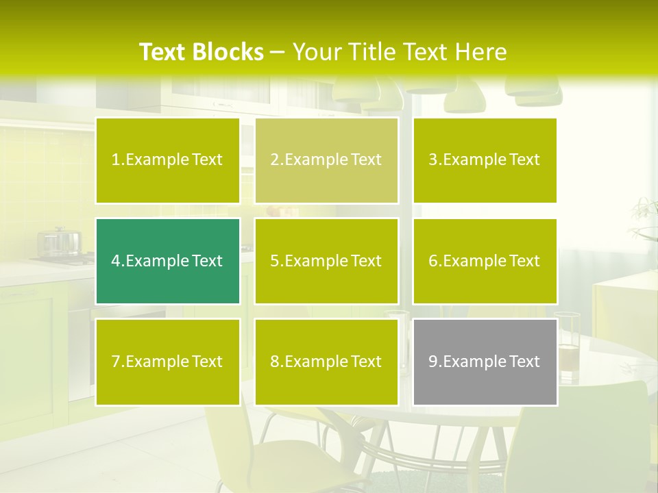 Heavy Truck Engine Isolated PowerPoint Template