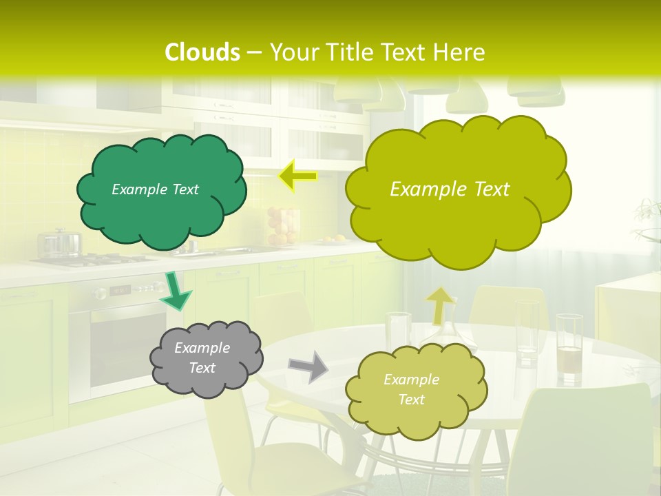 Heavy Truck Engine Isolated PowerPoint Template