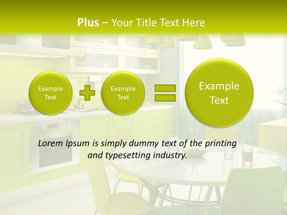 Heavy Truck Engine Isolated PowerPoint Template