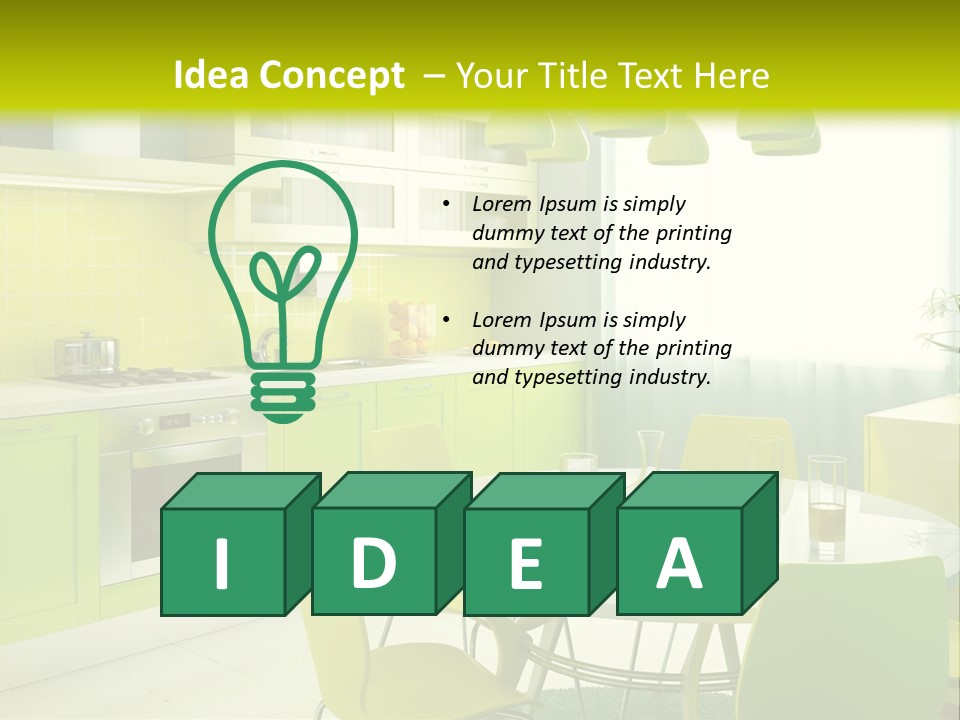 Heavy Truck Engine Isolated PowerPoint Template