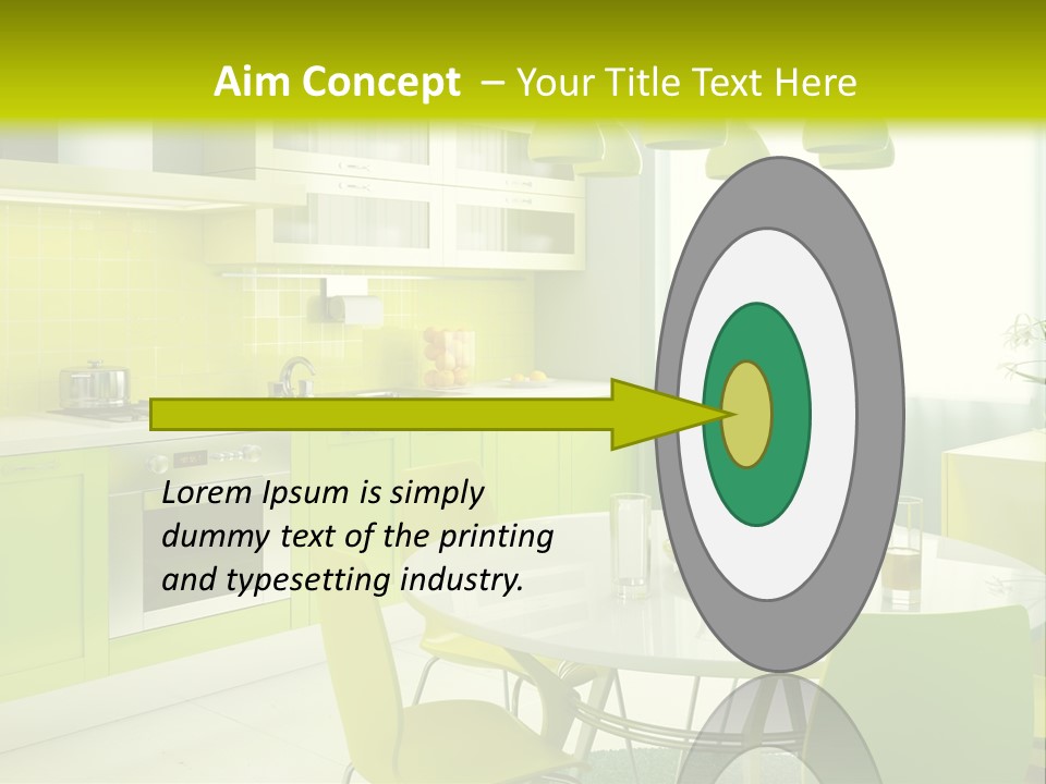 Heavy Truck Engine Isolated PowerPoint Template