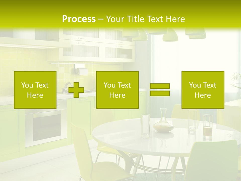 Heavy Truck Engine Isolated PowerPoint Template
