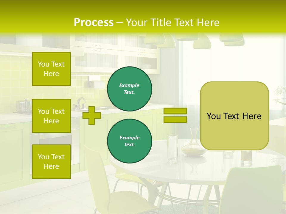 Heavy Truck Engine Isolated PowerPoint Template