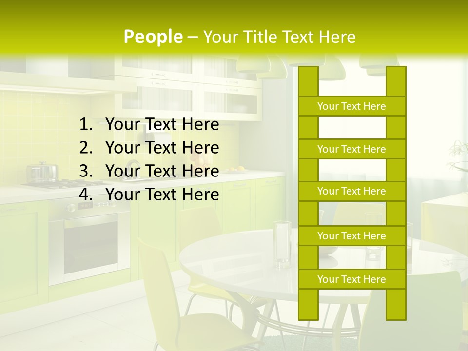Heavy Truck Engine Isolated PowerPoint Template