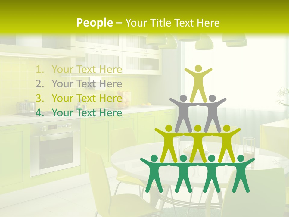 Heavy Truck Engine Isolated PowerPoint Template