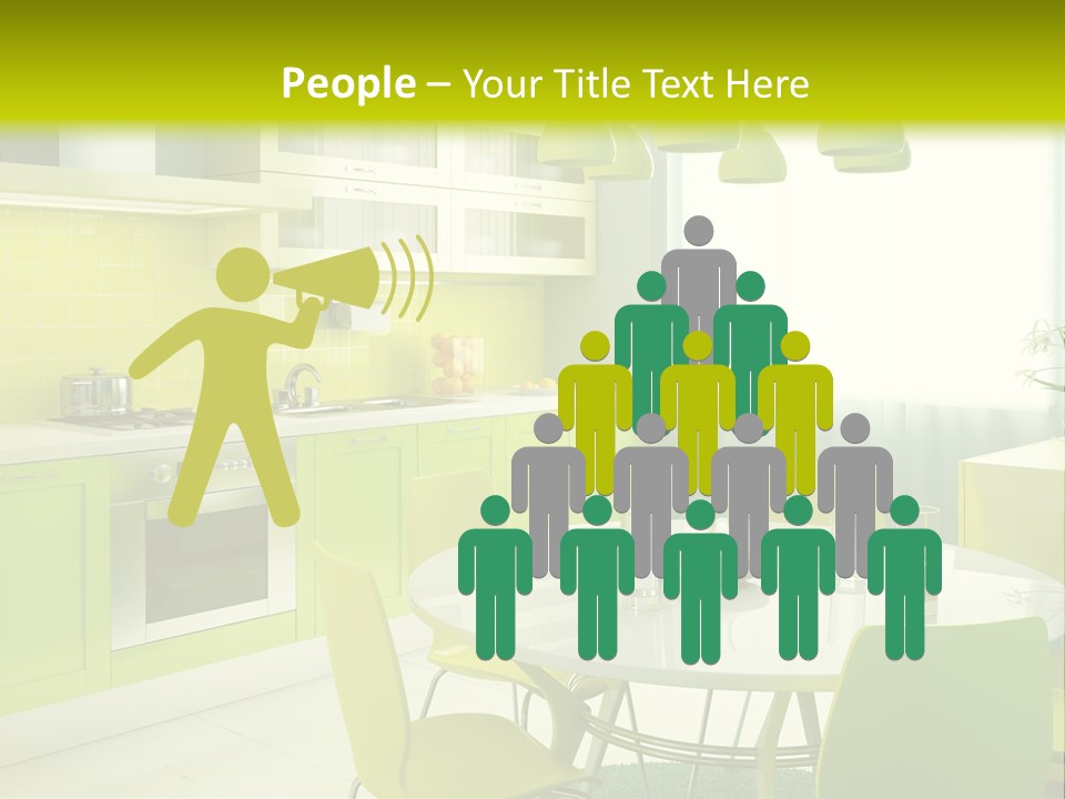 Heavy Truck Engine Isolated PowerPoint Template