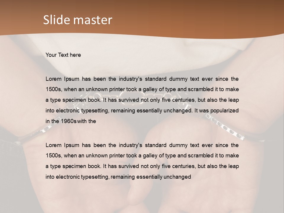 Jewelry And Beauty. Fashion Art Photo PowerPoint Template