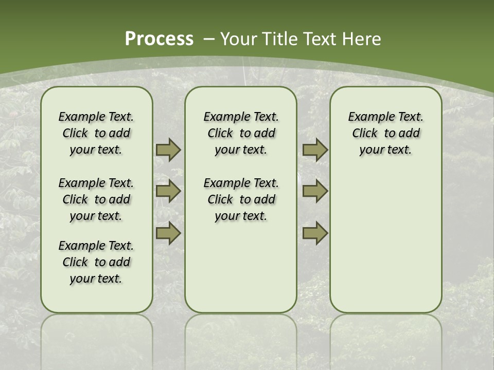 A Man Riding A Zip Line In The Middle Of A Forest PowerPoint Template