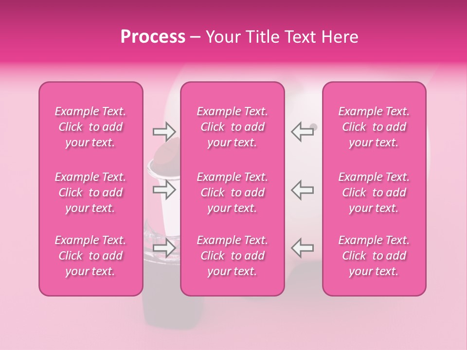 A White Piggy Bank With A Lipstick On It PowerPoint Template