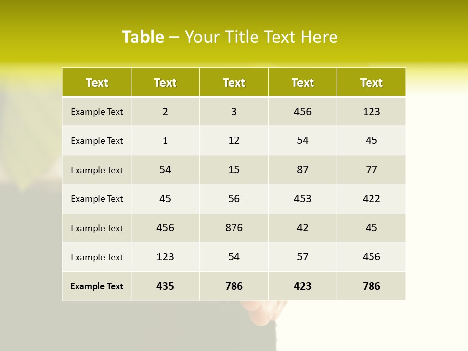 Tick On Skin PowerPoint Template