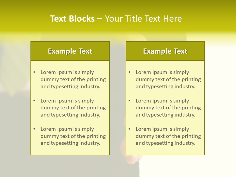 Tick On Skin PowerPoint Template