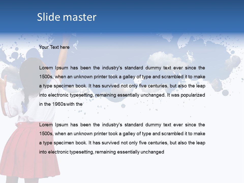 Tick On Skin PowerPoint Template