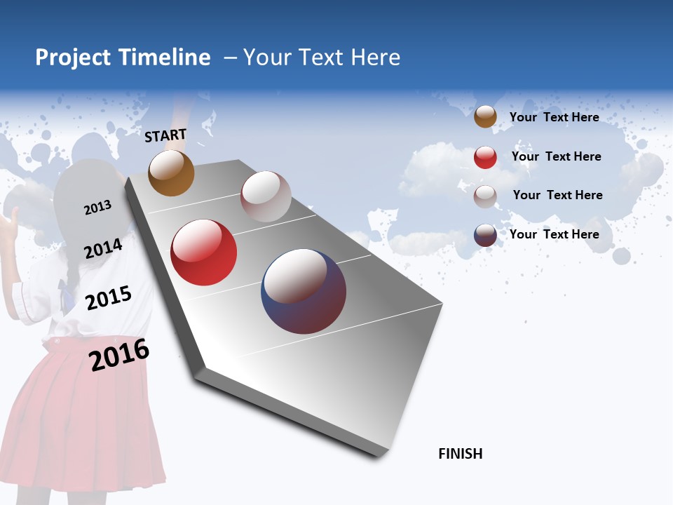 Tick On Skin PowerPoint Template