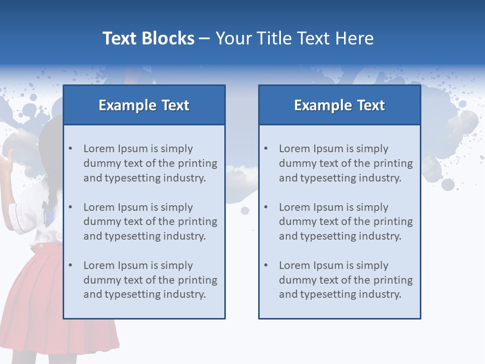 Tick On Skin PowerPoint Template