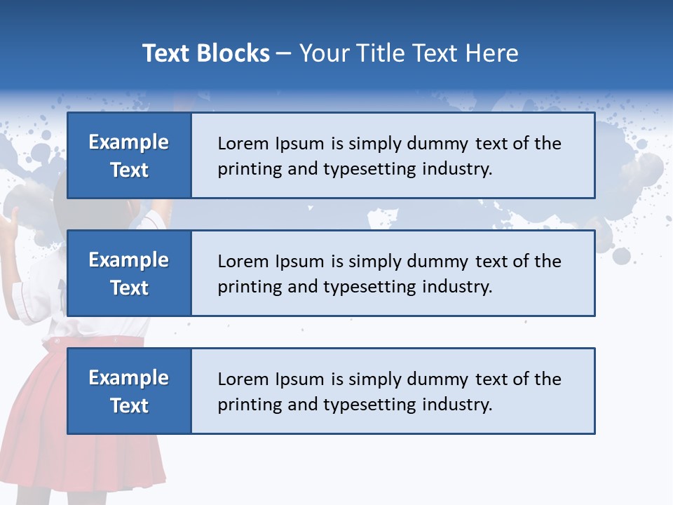 Tick On Skin PowerPoint Template