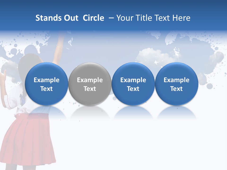 Tick On Skin PowerPoint Template