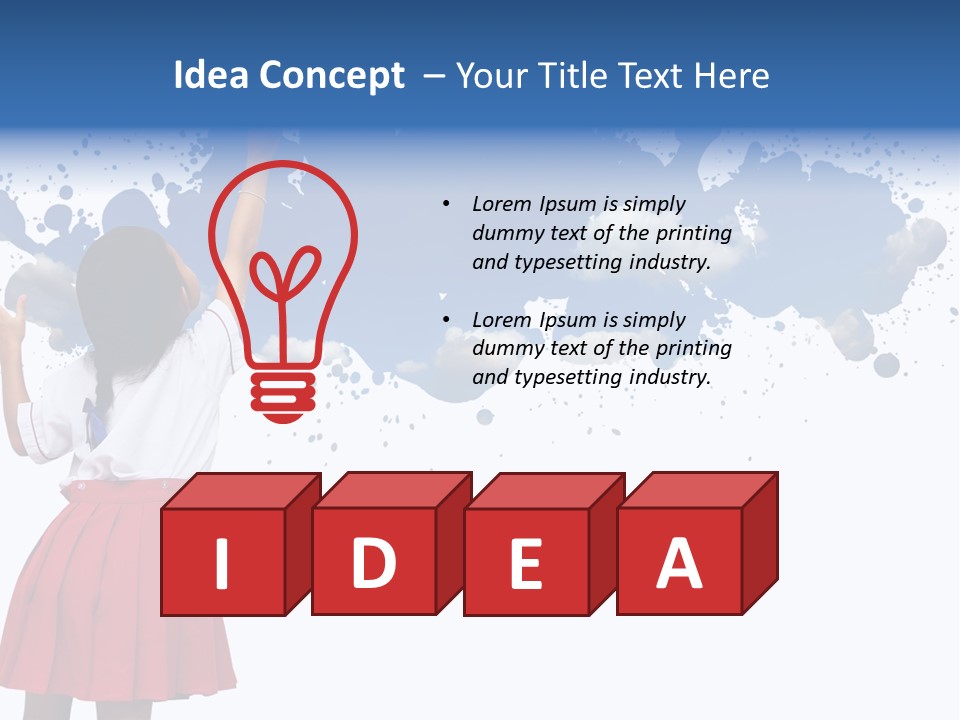 Tick On Skin PowerPoint Template