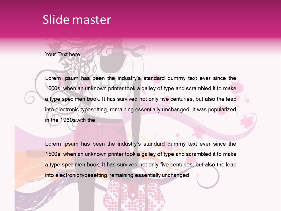 Tick On Skin PowerPoint Template