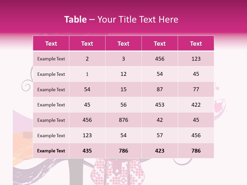 Tick On Skin PowerPoint Template