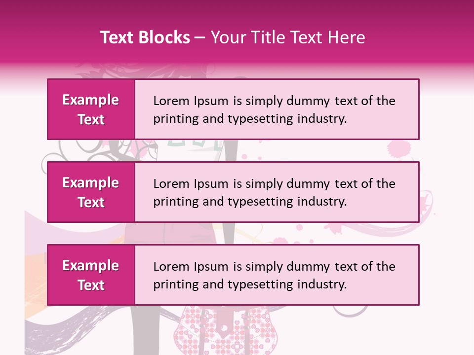 Tick On Skin PowerPoint Template