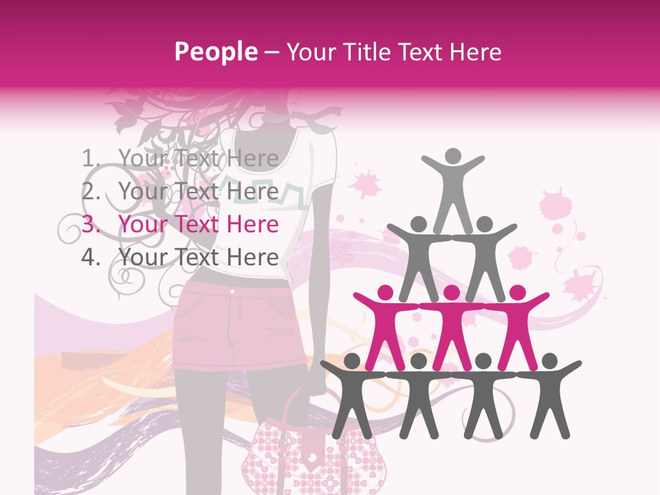 Tick On Skin PowerPoint Template