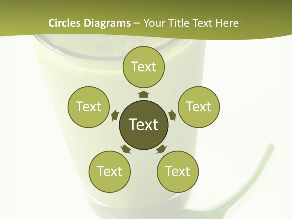 Sleep Baby On A Mother Hands PowerPoint Template