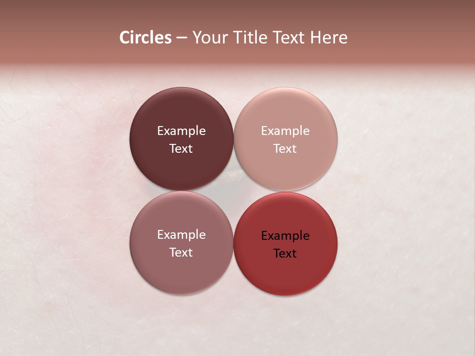 Tick On Skin PowerPoint Template