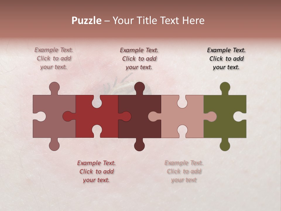 Tick On Skin PowerPoint Template