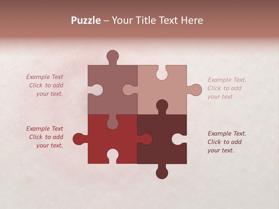 Tick On Skin PowerPoint Template