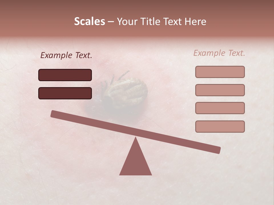Tick On Skin PowerPoint Template