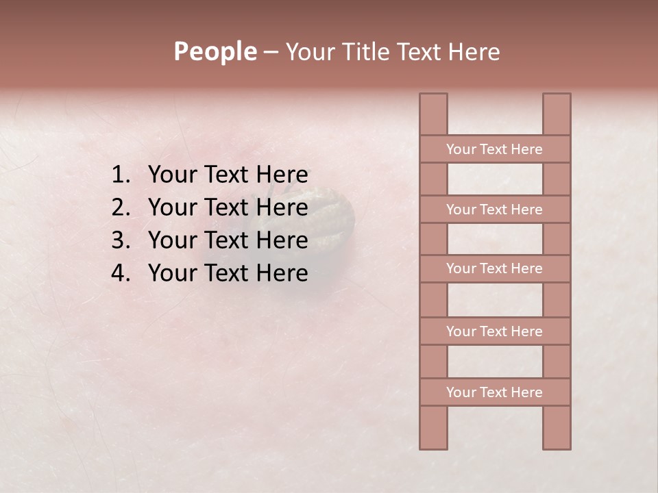Tick On Skin PowerPoint Template