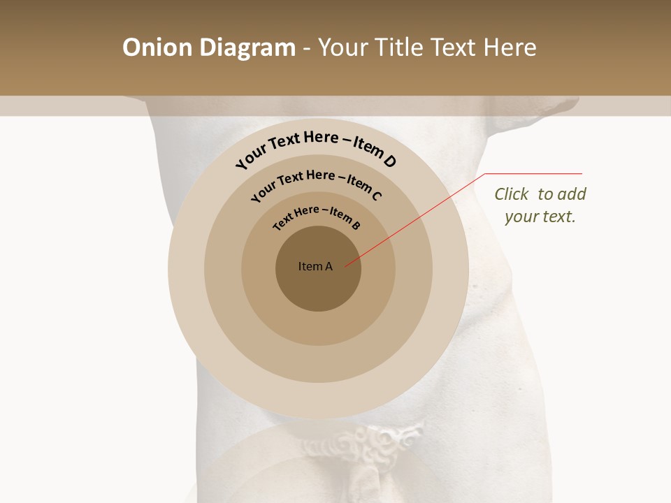 Marmoreal Torso Of The Italian Renaissance Age, Period Immediately Following The Middle Ages PowerPoint Template