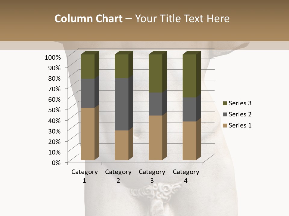 Marmoreal Torso Of The Italian Renaissance Age, Period Immediately Following The Middle Ages PowerPoint Template