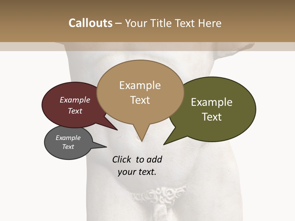 Marmoreal Torso Of The Italian Renaissance Age, Period Immediately Following The Middle Ages PowerPoint Template