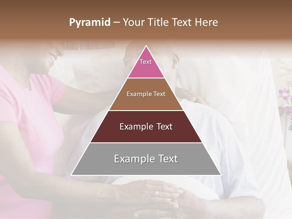 Senior Couple In Hospital Room PowerPoint Template