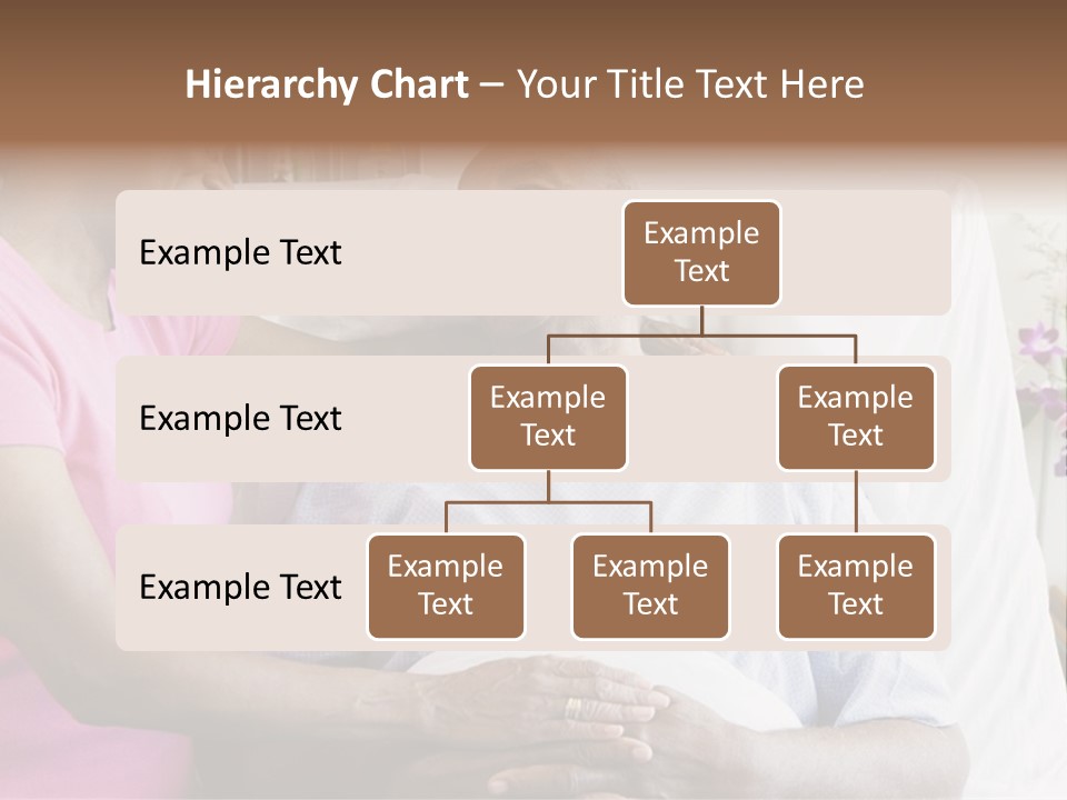 Senior Couple In Hospital Room PowerPoint Template