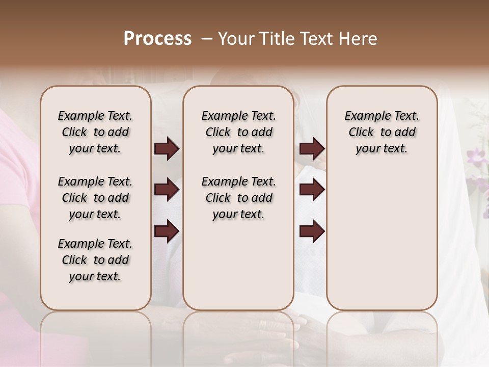 Senior Couple In Hospital Room PowerPoint Template