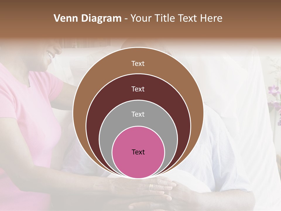Senior Couple In Hospital Room PowerPoint Template