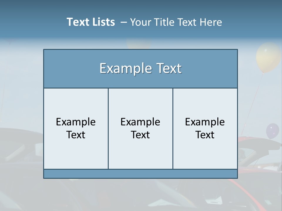 Used Car Sales PowerPoint Template