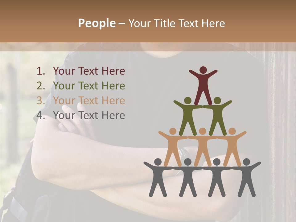 A Shot Of A Happy Asian Student Carrying A Backpack PowerPoint Template