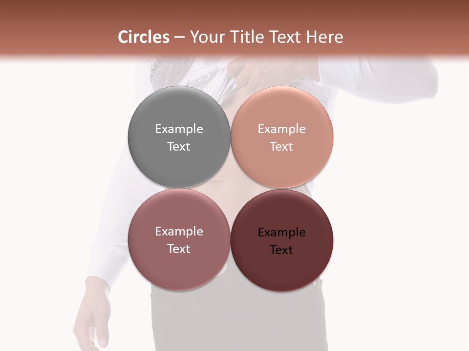 Muscular Young Man Standing In Black Jeans And Removing A White Long Sleeve T-Shirt PowerPoint Template