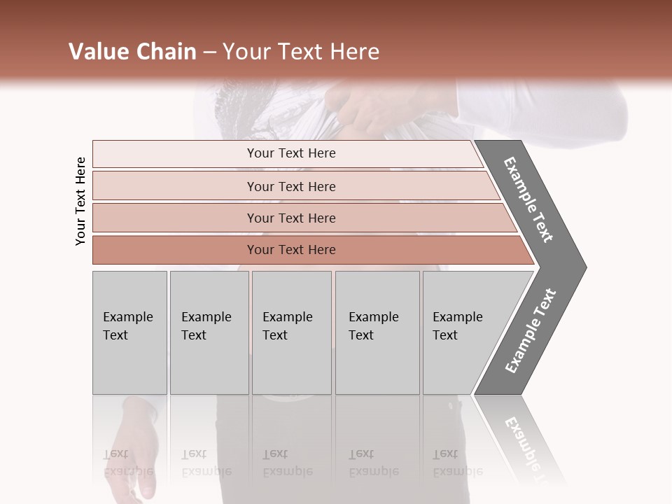 Muscular Young Man Standing In Black Jeans And Removing A White Long Sleeve T-Shirt PowerPoint Template