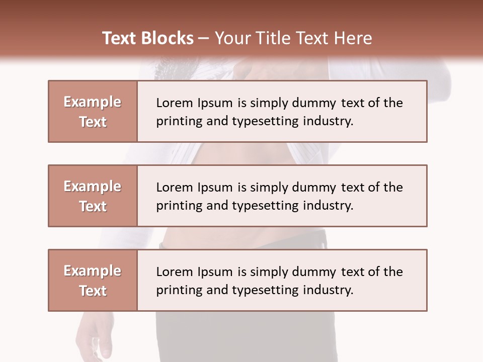 Muscular Young Man Standing In Black Jeans And Removing A White Long Sleeve T-Shirt PowerPoint Template