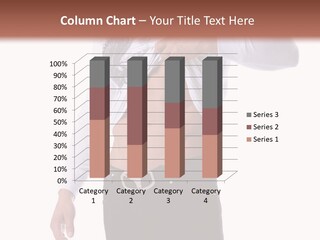Muscular Young Man Standing In Black Jeans And Removing A White Long Sleeve T-Shirt PowerPoint Template