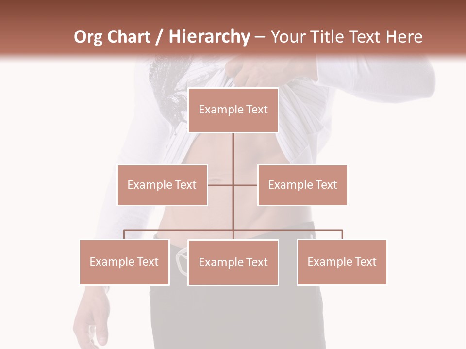 Muscular Young Man Standing In Black Jeans And Removing A White Long Sleeve T-Shirt PowerPoint Template