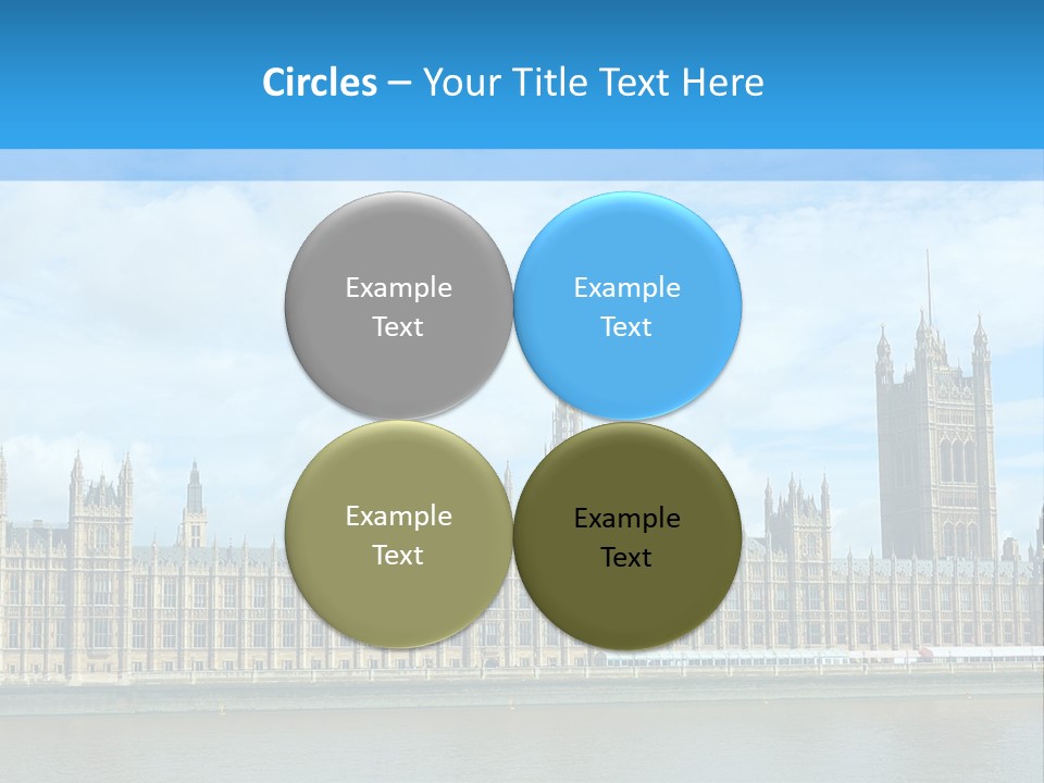 Houses Of Parliament - England - United Kingdom PowerPoint Template